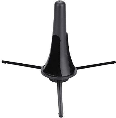 POENVFPO Support de Clarinette Pliant Détachable, Jambe de Support en Acier, pour Clarinette, avec Matériau D'amorti, Portable et Pratique