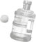 Amagogo Water Container with Lid and Handle Bucket Water Dispenser Bottle for Camping Picnic, 5L