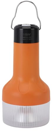 Garosa Bombilla Recargable, Material ABS, Base E27 E26, Batería de 1800 MAh, Perfecta para Acampar y Uso de Emergencia