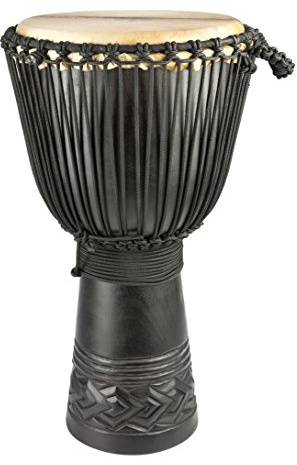 X8 Drums Stallion Professional Djembe Drum, Medium