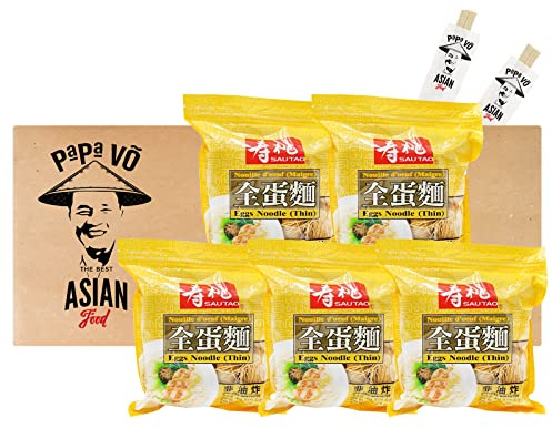 5er Pack (5x454g) Sau Tao Eiernudeln dünn
