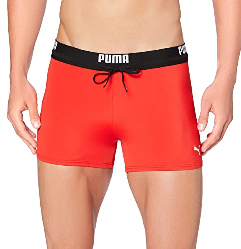 PUMA Herren Trunk Badebekleidung, Rot, L EU