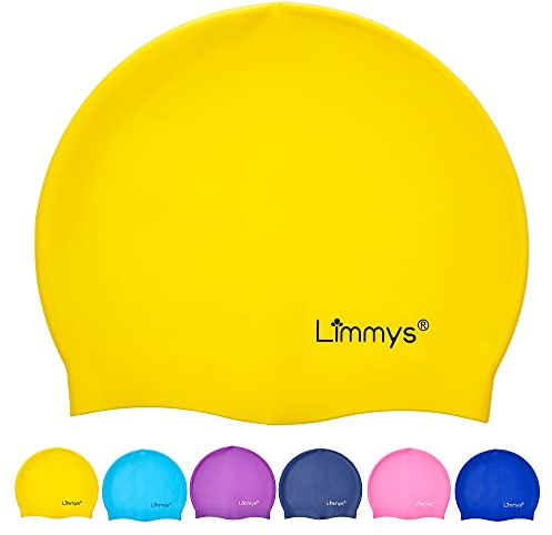 Limmys Schwimmkappe für Kinder – Aus 100 % Silikon – Für Jungen & Mädchen – Weich, Dehnbar & Bequem – Entwickelt für Komfort & Langlebigkeit