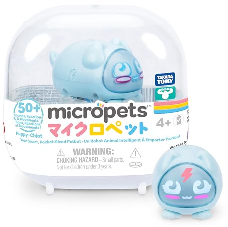 Micropets Puppy Interactive Electronic Robot Pet, 50+ Reactions