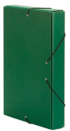 PARDO 965104 - Carpeta proyectos lomo 50 cierre gomas, color verde