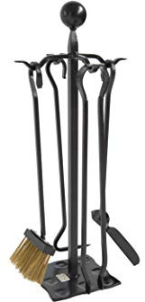 CG7 VISCONTI - SERVITEUR DE CHEMINÉE EN FER FORGÉ CRUCCOLINI