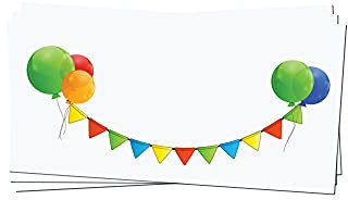 Presentou Brevpapper, tryckt på båda sidor, 120 gram papper, motivpapper, certifikatpapper, meny, kärleksbrev (ballonger, 50 kuvert)