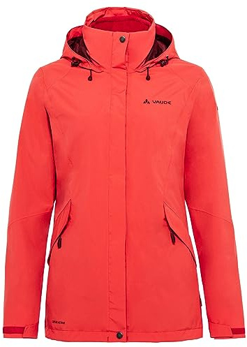 VAUDE Damen Rosemoor 3in1 Jacke, Flame, 38