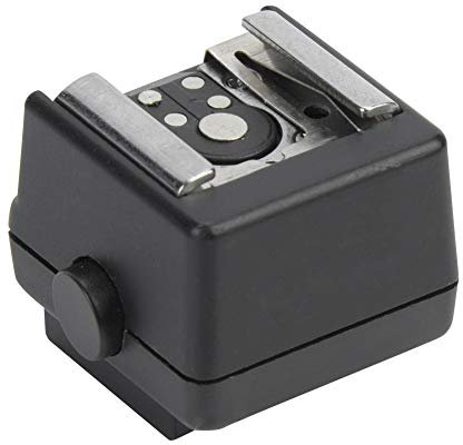Akozon Blitzadapter F R Standard Iso Blitz An Sony/Minolta, Mini Plastic Hot Shoe Adapter Converter Flash Hot Shoe Adapter Hot Shoe Adapter For Alpha Flash Camera Accessory Third Party Replacemen