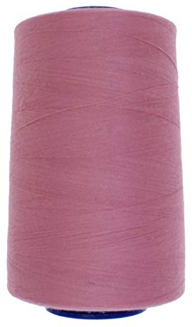 Hilo de coser Erlif 5000 metros hilo universal hilo overlock VIGA 120 (606 rosa viejo)