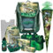 Generisch Raptor - T-Rex - Spirit Como Schulranzen-Set 9tlg. mit Sporttasche, Brotdose und Trinkflasche - Schultüte Gratis dazu (T-Rex Cp)