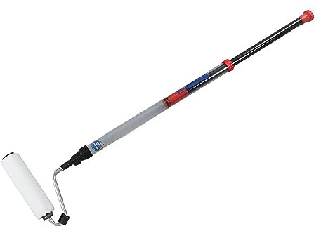 Brosse à Rouleau à Peinture Automatique avec Conception Auto-amorçante pour Intérieur et Extérieur, Rouleau à Peinture Multifonctionnel Semi-automatique, Murale