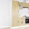 Xichuzi Küchenschrank Porto Sonoma-Eiche Holzwerkstoff, Küchenzeile, Küchenmöbel, Küchenunterschränke, Küchenblock - 854110
