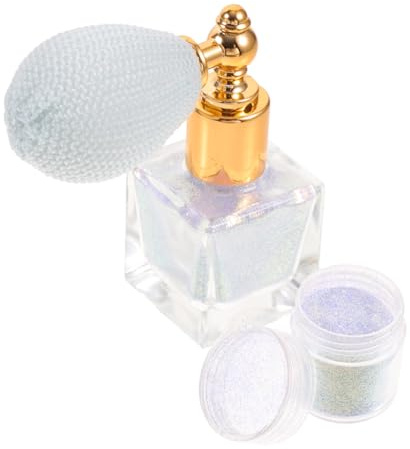 UKCOCO Spray De Polvo Luminoso Para Cuerpo Espray Iluminador Corporal Brillantina Para Fiestas y Eventos Nocturnos Incluidas