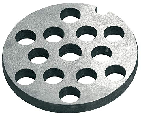 Westmark Lochscheibe für Westmark Fleischwolf 97542260/Gr. 10, ø 8 mm, Ersatzteil, Stahl, Silber, 14842250