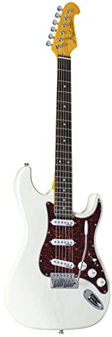 J & D ST Vintage Ash Satin White - Guitare Électrique