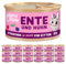 Edgard & Cooper Kitten Nassfutter, (Ente & Huhn, 85g x 18), Katzenfutter nass in Sauce ohne Zucker und Getreidefrei, voll von frischem Fleisch, für sterilisierte und aktive Katzen, natürlichen Zutaten