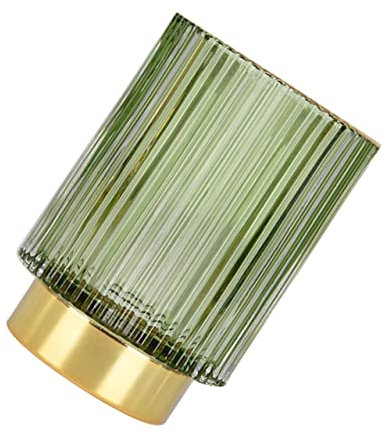 Healeved Contenitore Porta Pennelli Da Trucco Con Coperchio Contenitore in Trasparente Per Pennelli Da Trucco E Portapenne