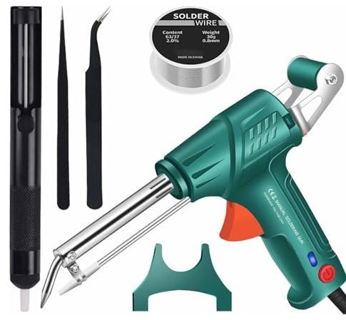 5pcs Set Multifunction Soldering Iron Soldering Gun Set, 3 in 1 Laser Welding Machine, Welding Tools, Laser Welding Gun for Metal, for Rust Removal Cutting Weldings