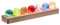 Sfera di cristallo di vetro a 7 colori con supporto in legno e luce a LED, sfere di quarzo curative di cristallo di chakra da 40 mm, sfere decorative spaziali luce notturna (Tipo A)
