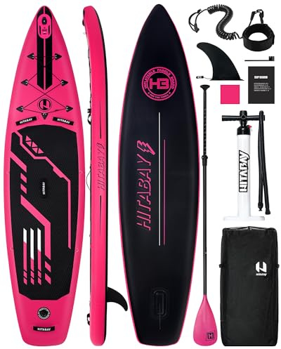 Tavola SUP con Accessori Completi, 335cm SUP Gonfiabile Adulti, Carico Massimo 150kg Tavola da Surf
