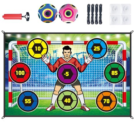 Set da per pallone da per bambini - di lancio della porta da - Giocattoli da per bambini all'aperto e al coperto per ragazzi di 3-8 anni, Bersaglio del di
