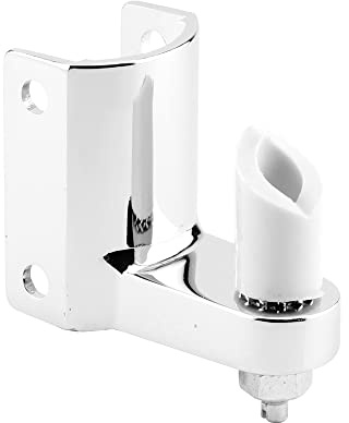 Prime-Line 656-6548 Post Mounted Gravity Pivot Hinge, 1-1/4 in., Zamak, Chrome, 5/8 in. Pintle, Bottom (Single Pack)