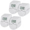 DNT 4er-Set Heizkörperthermostat ThermoTune, Stand-Alone, ca. 4 Jahre Batterielaufzeit