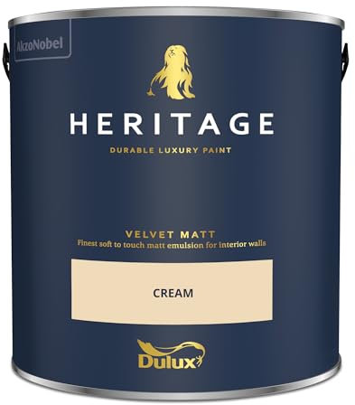 Dulux Heritage Paint (2.5L, Cream)