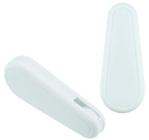 Uxcell 2Pcs Blinds Cord Weight, POM 83mm/3.27 Rounded Roller Blinds Handle Tensioner Weight for Vertical Blind Roman Blinds Chains Ball Beaded Chain Window Accessories, Grey