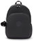Kipling Delia Medium Rucksack, Black Noir, 13''L x 16.25''H x 8.5''D