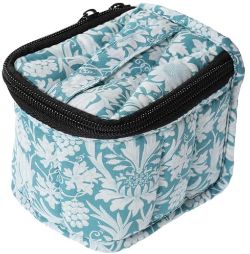 HOMSFOU Organizer per Smalti 9 Scomparti, Custodia Porta Smalto 15 Ml Cerniera, Borsa per Manicure Professionale da Viaggio e Casa, Organizzatore la Conservazione Unghie