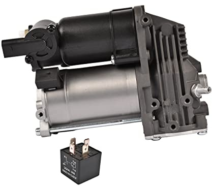 Huiruhy Pompa compressore sospensioni pneumatiche compatibile con X5 E70 2007-2013, X6 E71 E72 2008-2014 37206789938 37206799419 37206859714