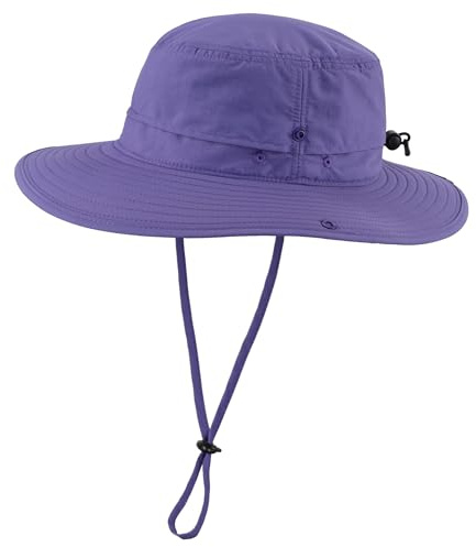 Decentron Mens Womens Wide Brim Bucket Hat Outdoor UPF 50+ Boonie Sun Hat Water Repellent Fishing Hiking Safari Hats