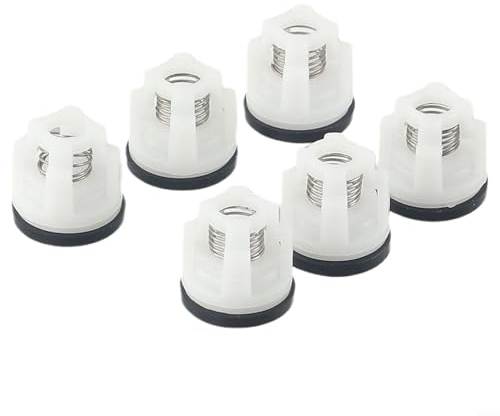 Lot de 6 clapets anti-retour de pompe pour nettoyeur haute pression en aluminium 280/380/360, pièces de réparation de machine à laver de voiture