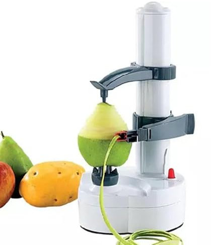 Pelador de verduras eléctrico,Pelador automático de patatas | Peladores de zanahorias portátiles para peladora de patatas de cocina - Pelador de frutas y verduras resistente, pelador eléctrico de frut