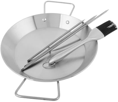 BESPORTBLE Support Vertical Pour Brochettes Acier Inoxydable Pour Barbecue Support à Brochettes Amovible Pour Kebabs Accessoires Pour