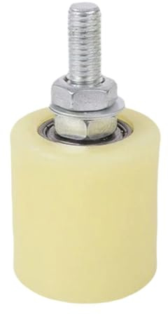 perfk Guida per cancello Scorrevole con Cuscinetto a rulli, Ruota di Guida per cancello Elettrico, Robusta, silenziosa, Facile da installare, con Inserto, 42x44mm