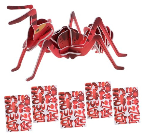 SUPVOX Lot De 6 Jouets D'Expérimentation Scientifique À Assembler Soi-Même Fourmis Jouets Éducatifs Scientifiques pour Enfants