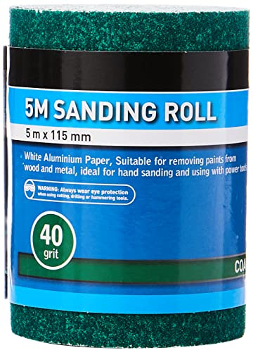 Bluespot 19856 5mtr 115mm Sanding Roll 40 Grit