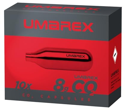 Umarex Lot de 10 capsules de CO2 de 8 g