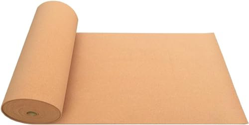 Rouleau de liège, tableau d'affichage, tableau d'affichage, pour tableau d'affichage, panneau de porte et décoration murale au sol, artisanat, panneaux en liège pour murs