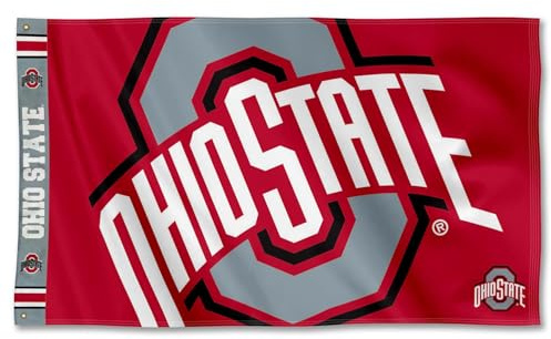College Flags & Banners Co. Ohio State Buckeyes Bold Logo Premium Flag
