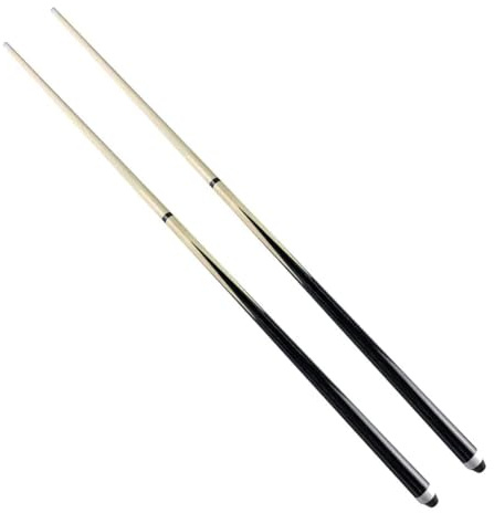 YRU 2 Pièces Queue De Billard pour Enfants Et Adultes, Queue de Billard en érable Portable 120cm Pointe 12.5mm(Size:2pc)