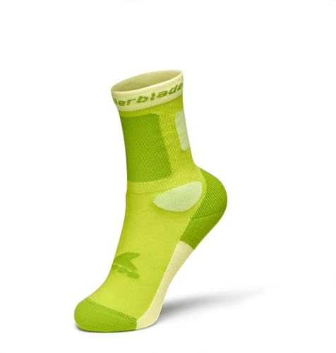 Rollerblade Kids Socks, Inline Skate Socks for Boys, Sports Socks for Children, Unisex, Green