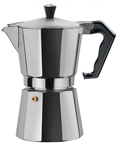 Pezzetti 1362 Caffettiera Italexpress in alluminio lucido per 6 tazze