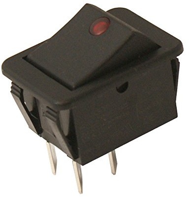 Grant On/Off Double Pole Switch (neon) EFBS19