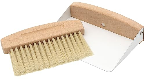 YDHfdc Tischbesen und Schaufel Mini Besen Schaufel Set Premium Tischbesen mit Kehrschaufel Magnetisch Handfeger und Schaufel für Bürotische, Küchen und Esstische