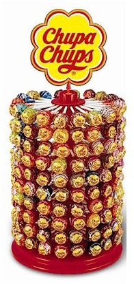 Manège 200 sucettes CHUPA CHUPS