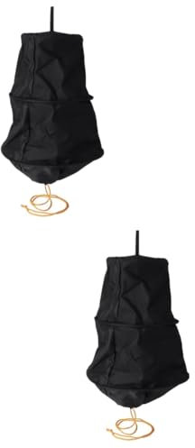 Happyyami 2St Stoff Bienenstock imkereibedarf imkerbedarf Bienenkäfig für Wildbienen imkerzubehör Bienenfangkäfig Käfig Schwarm Bienenstock Werkzeug Schwarmfänger Bienenfangwerkzeug Black